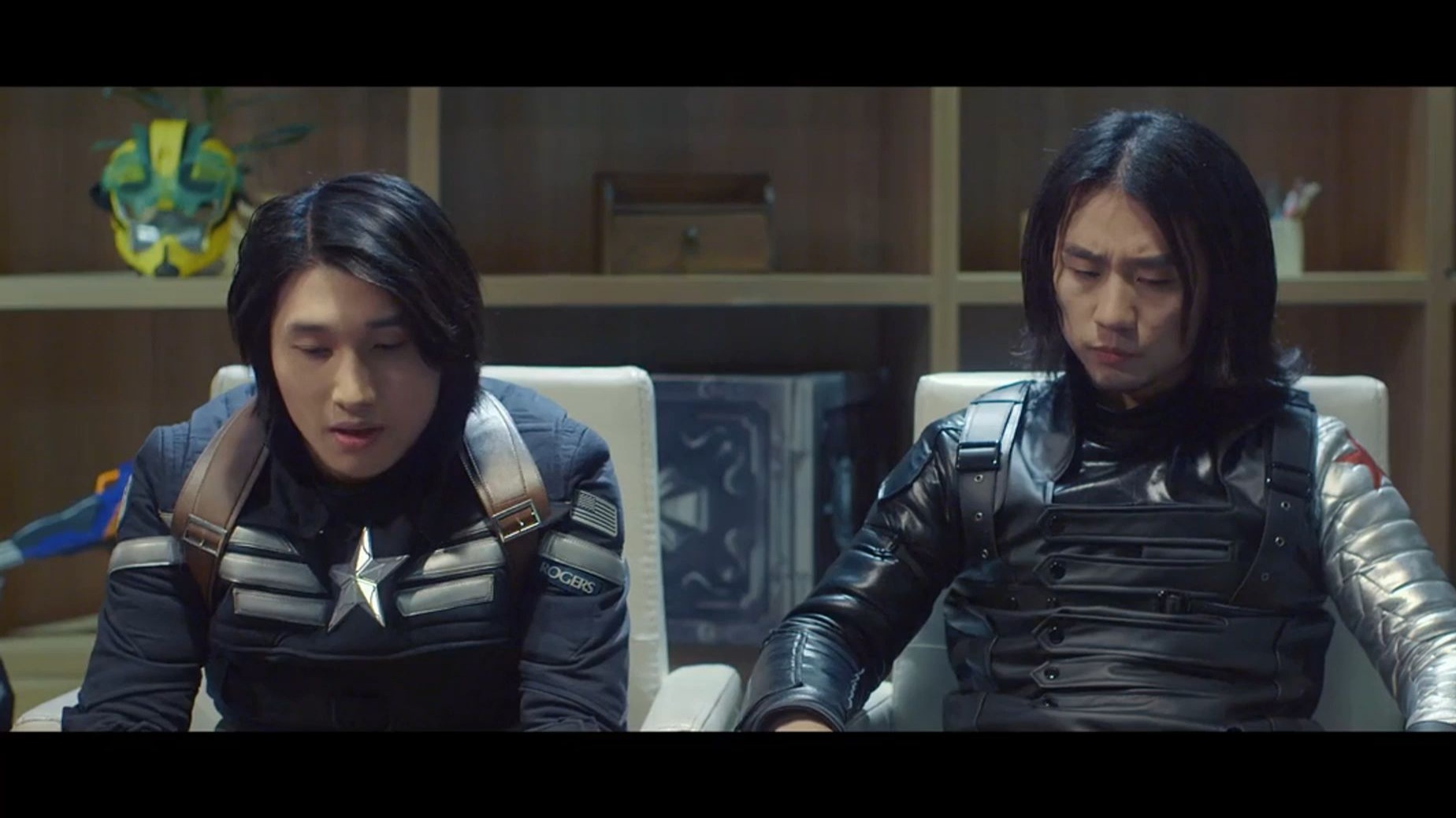 报告老板之翻拍《美国队长》我会告老师，一口气看完万合天宜翻拍各种系列，没想到你是这样的王大锤