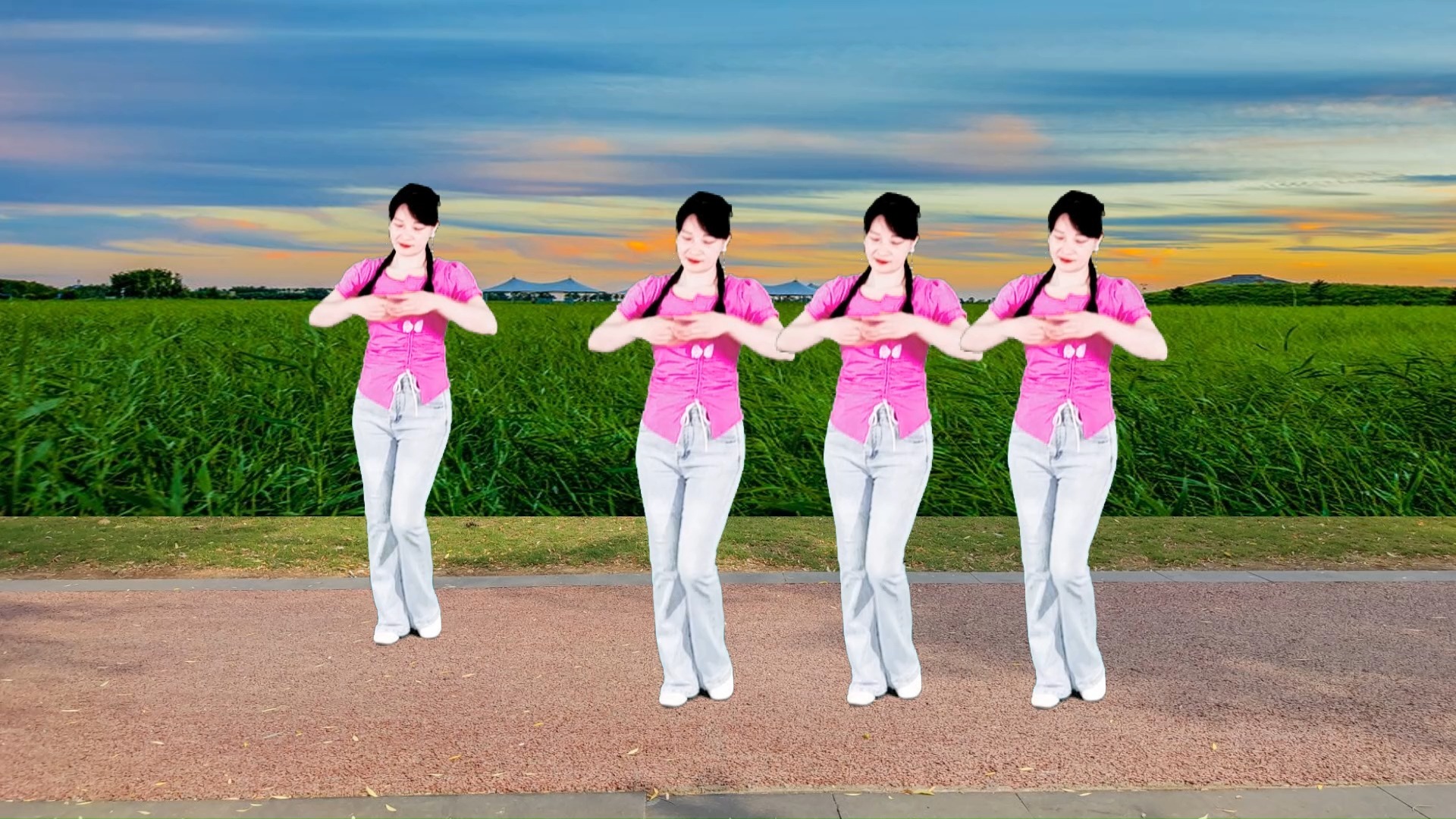 广场舞精选《最亲的人》动感48步，好看又好学，请欣赏