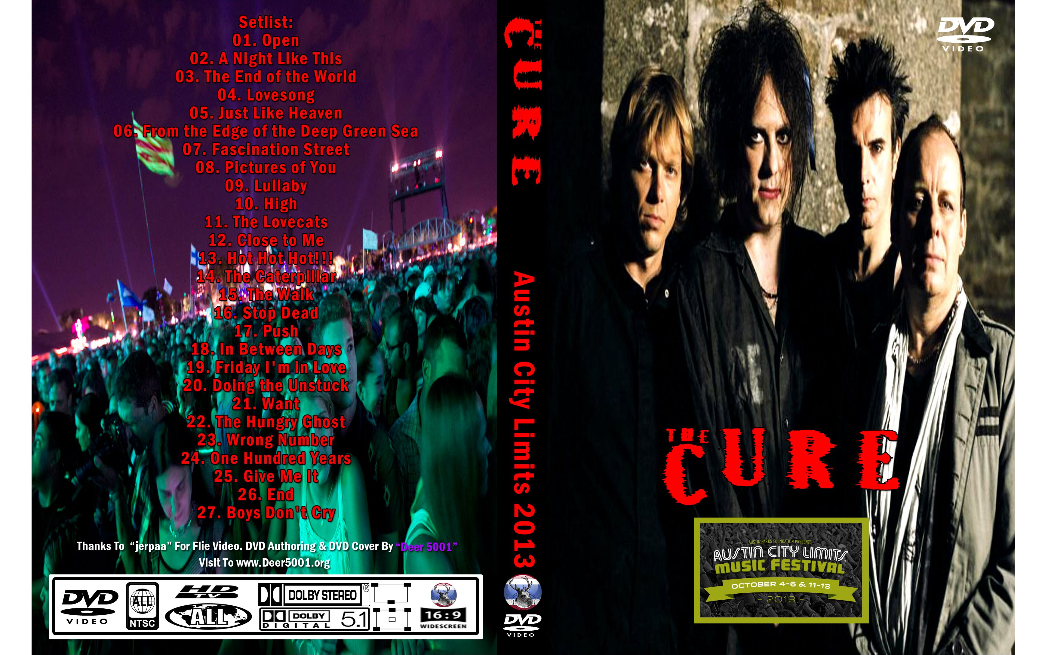 thecure2013liveaustincitylimits音乐节现场