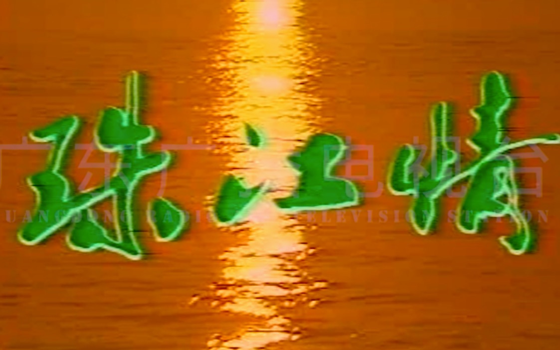 全网唯一【珠江流域纪录片】 《珠江情》（24集全） 1986年广东电视台电视连续节目