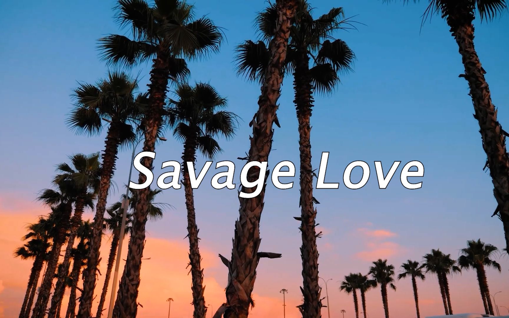 《Savage love》好甜好欢动好快乐，国外版猪八戒背媳妇的调调，开口就爱上了