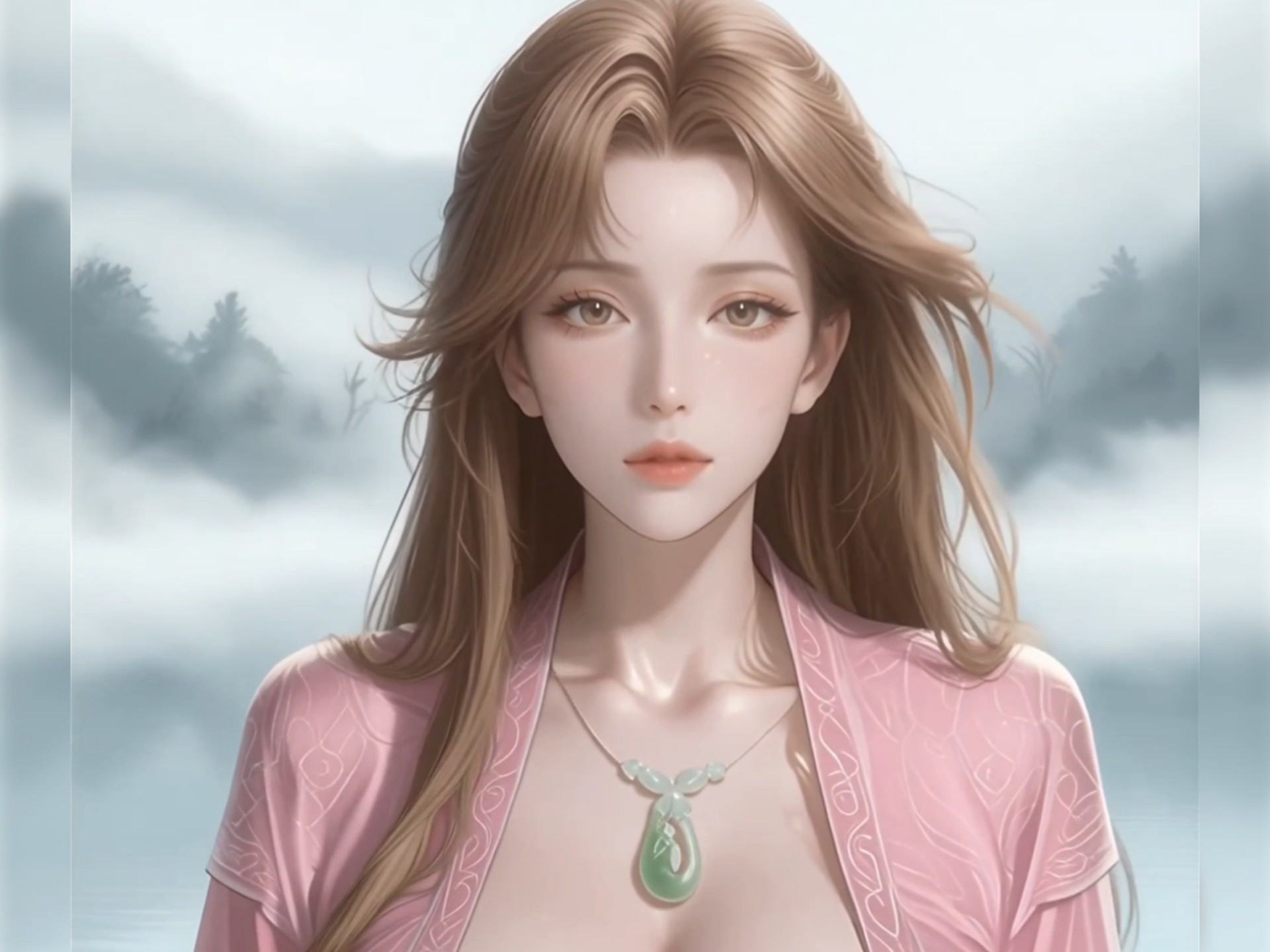 把思念具象化的3D二次元美女