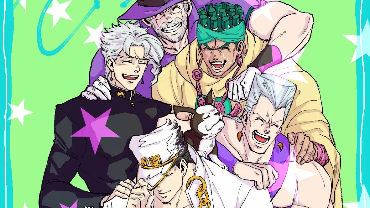 【amv/高燃】jojo的奇妙冒险星尘斗士篇高仿ed【juves】