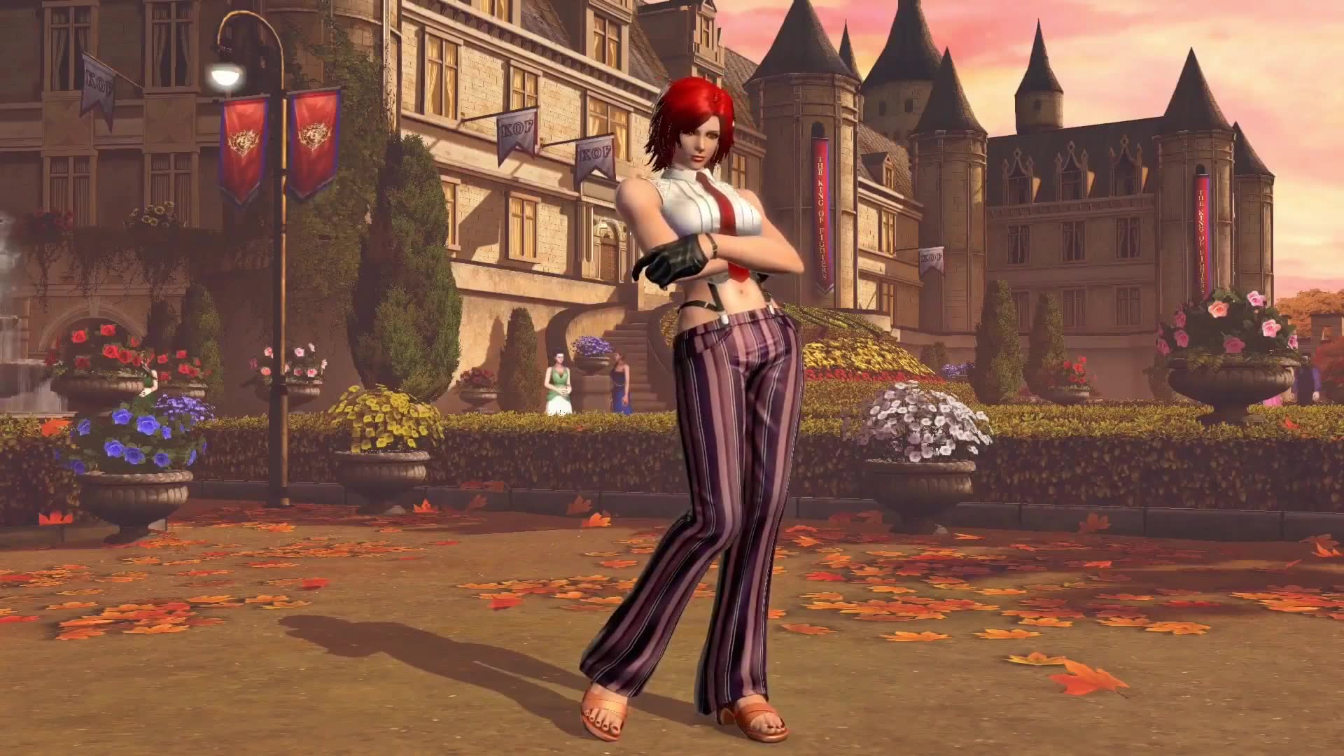 拳皇kof14 凡妮莎 vanessa 角色登场宣传