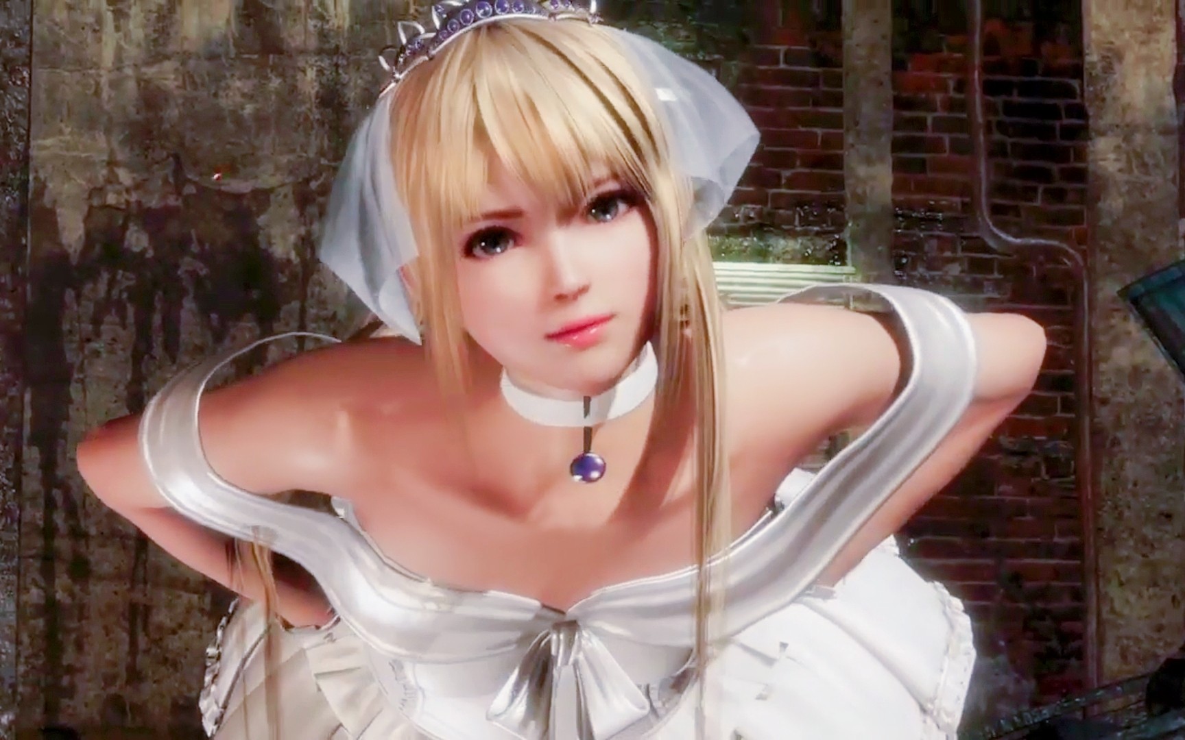《死或生6》婚纱礼服♂dlc全角色展示[小鸟的衣柜第十五期]