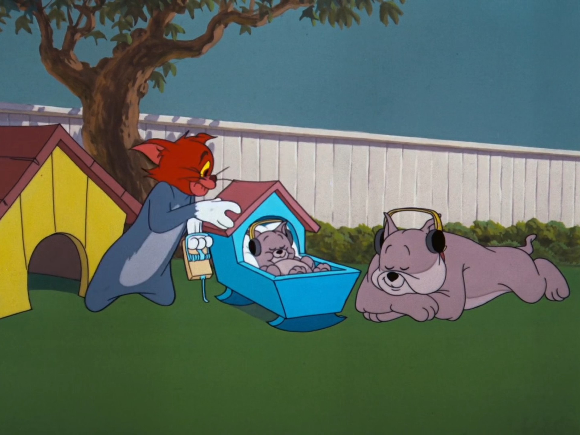 【猫和老鼠旧版】打嗝风波1954