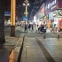 东莞凤岗永盛步行街 夜晚很繁华 美食街很多人