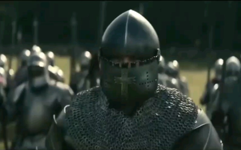 重甲骑兵冲锋重甲步兵，骑士们的生死对决【中世纪电影剪辑】