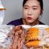【Najin】生鱼片+生虾+海肠 吃播咀嚼音
