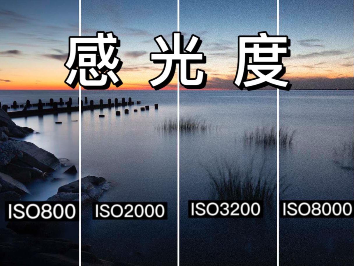 【零基础摄影知识】彻底搞懂感光度ISO是什么？有什么用？怎么用？！！