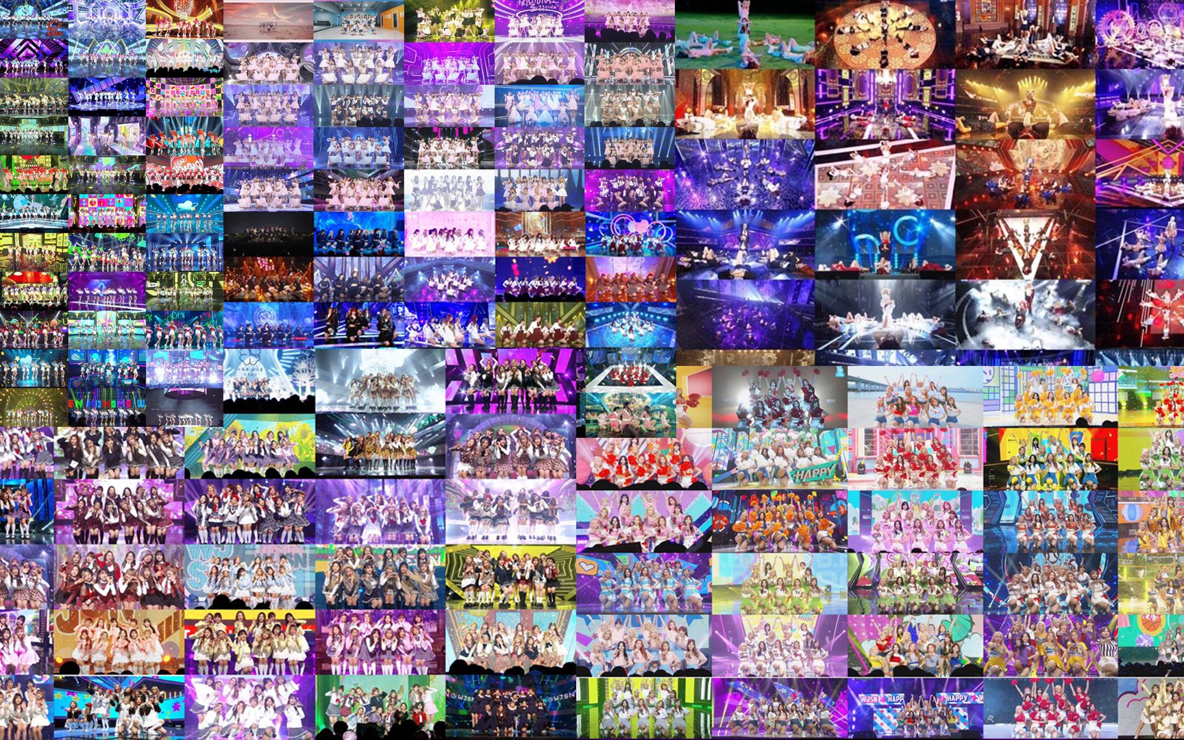 【韩国最讲究打歌服的女团之一】100多套··1000多件打歌服混剪(主打歌)