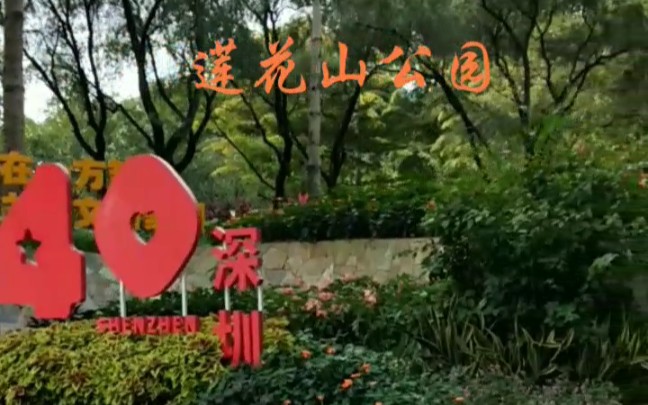 莲花山公园哔哩哔哩 (゜゜)つロ 干杯~bilibili