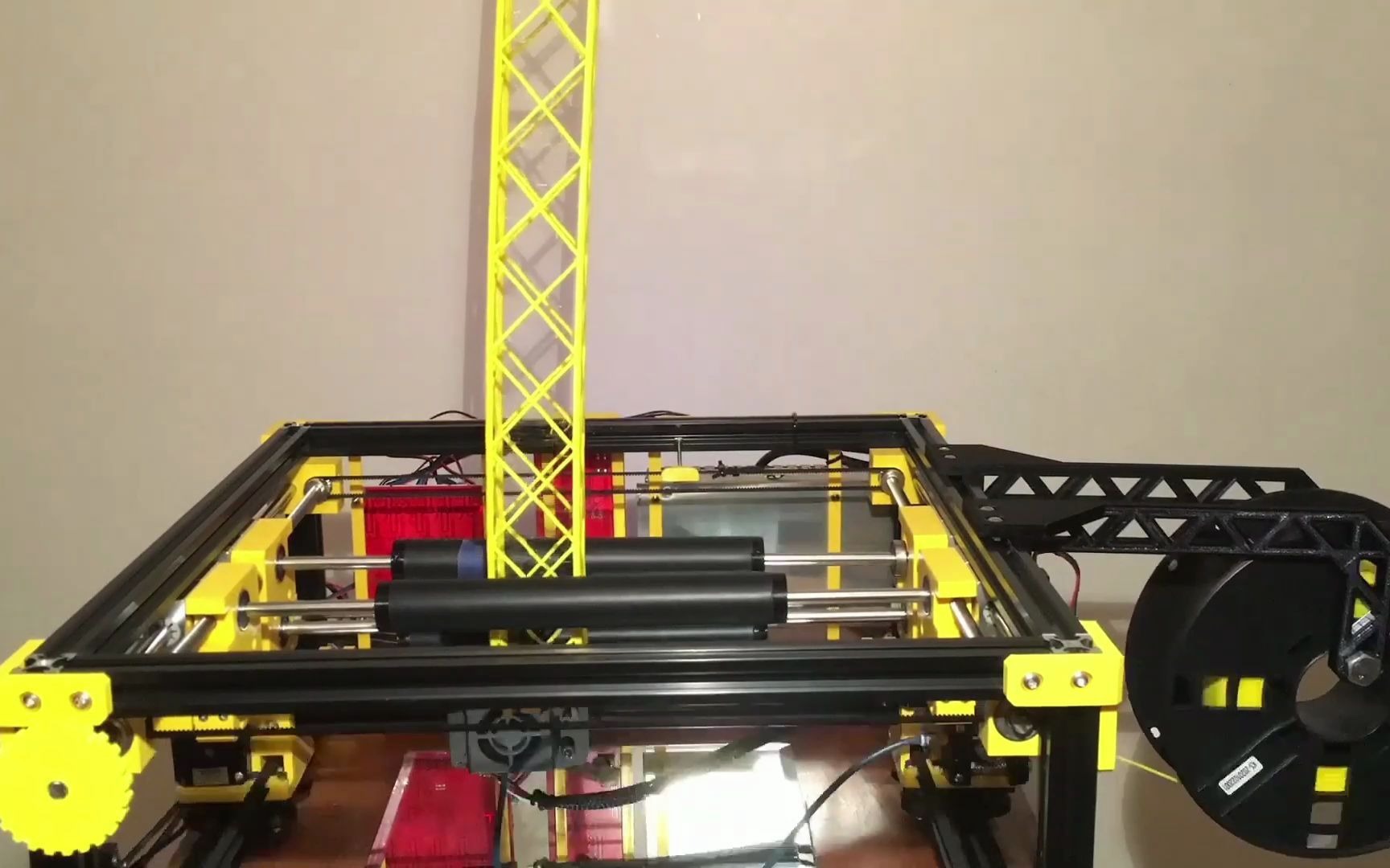 3D打印分享第一期<国外大神制作一台无限Z轴3D打印机>