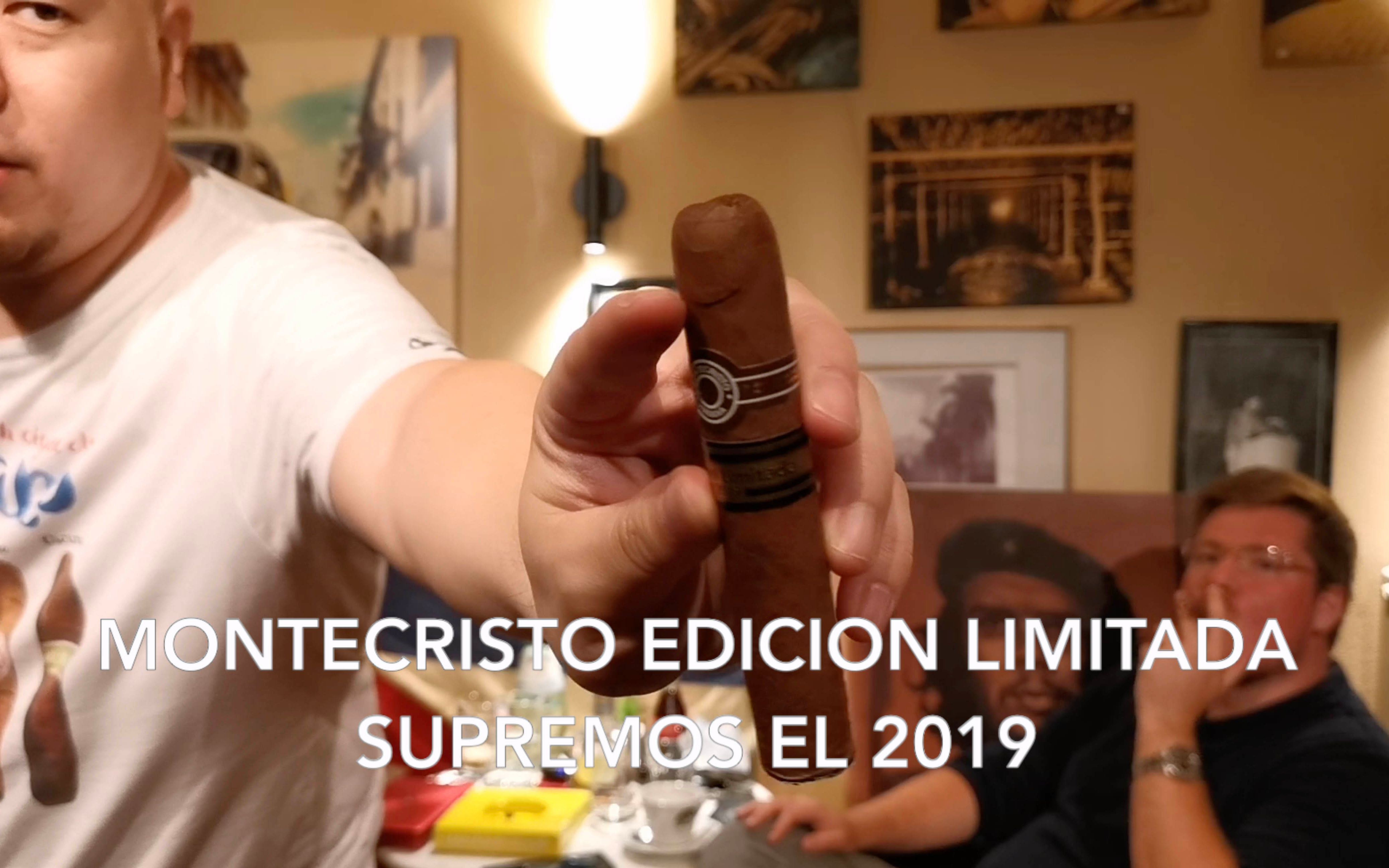 和德国茄友一起品吸蒙特2019年 Montecristo Supremos 年限和好友LCDH精选 Hoyo de Monterrey Escogidos哔哩哔哩bilibili