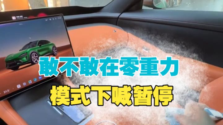 敢不敢在零重力模式下喊暂停 #董老厮说车 #小米 #Yu7 #su7