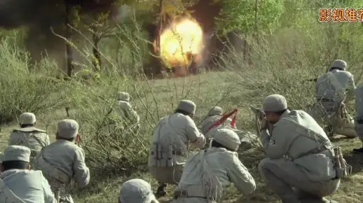 浴血奋战的中华儿女,不畏强暴,奋起反击,真英雄