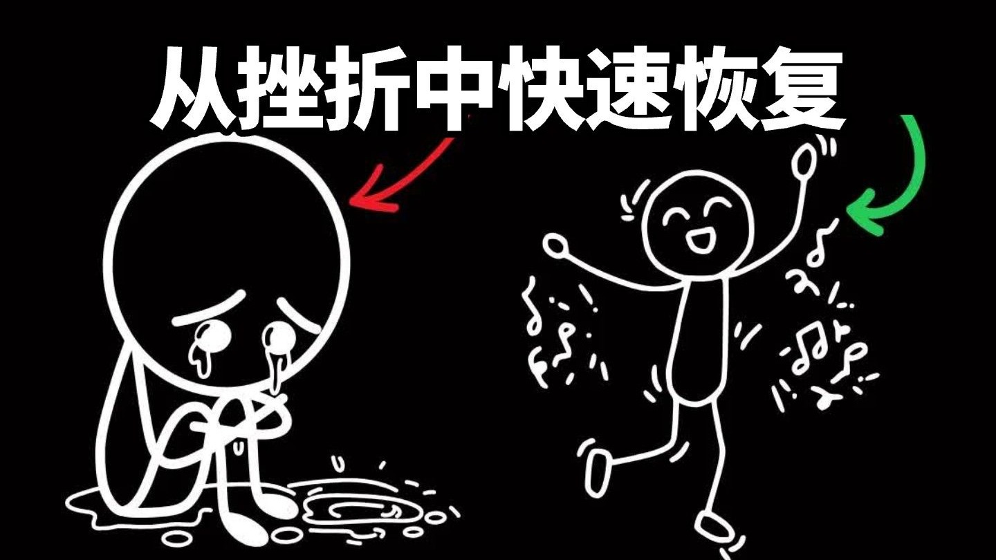 【中英+字幕】如何从任何挫折中快速恢复