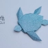 『动物折纸教程』——一张纸折出可爱的海龟