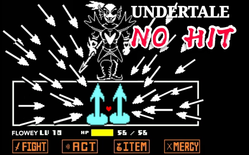 【undertale】当你取名frisk去打决心鱼(决心鱼无伤)哔哩哔哩bilibili