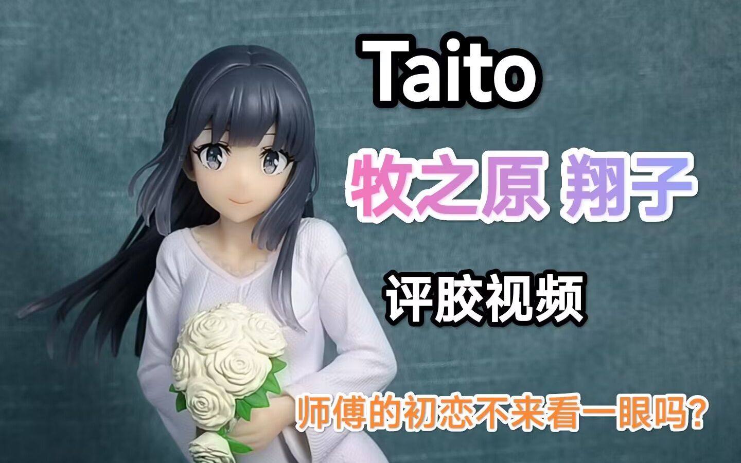 【牧之原翔子】taito 翔子 青春猪头少年不会梦到兔女郎学姐 景品手办 海压压评胶004