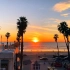 【超清美国】漫步黄昏时分的加利福尼亚州 圣地亚哥 洋邊市海滩 (1080P高清版) 2020.12