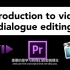 Introduction to Video Dialogue Editing 对话剪辑入门