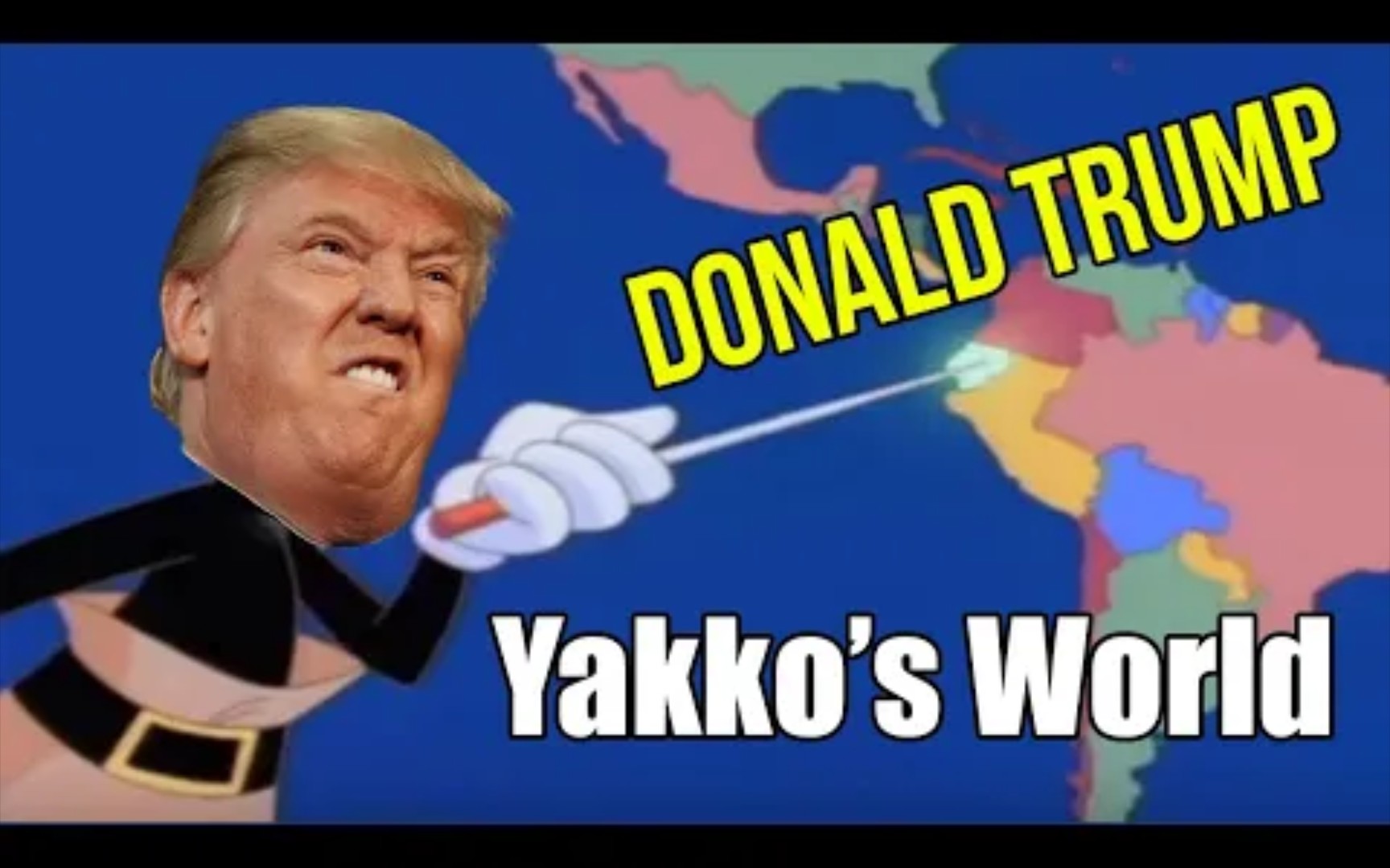 yakkosworld油管上爆火的特朗普鬼畜视频