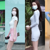 不愧是空姐温迪迪，衣服在变，不变的是大长腿和极品身材