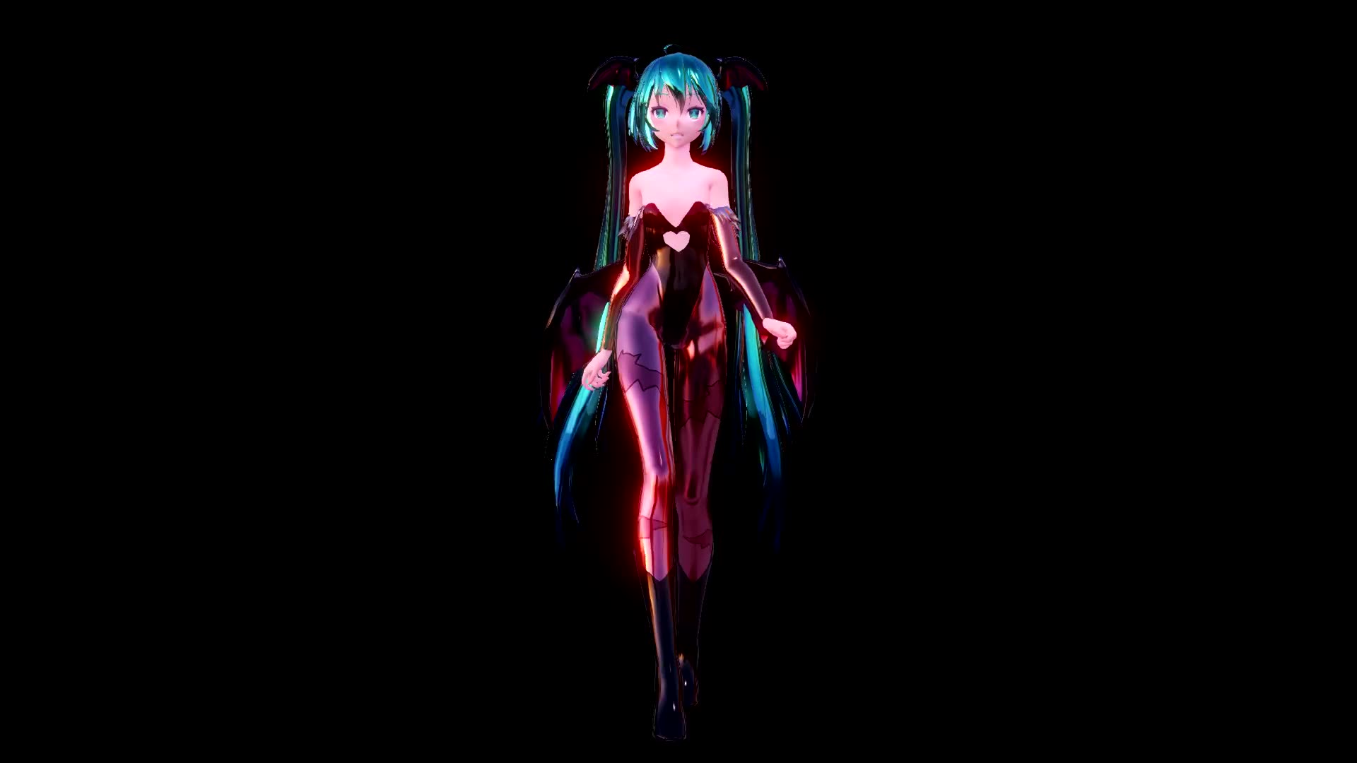 [mmd walking r-15(tda lilith miku 1080p_哔哩哔哩_bilibili