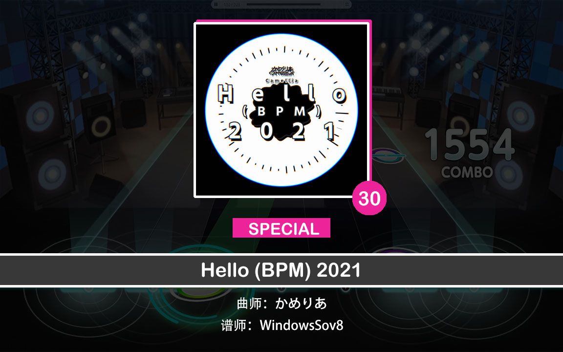 [BanG Dream!自制谱]Hello (BPM) 2021——为新的一年献上电钻！(SPECIAL Lv.30)