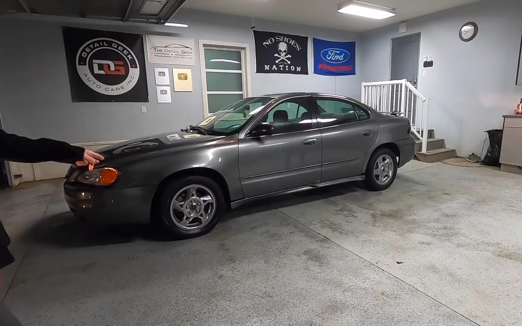 Immersion wash before selling the car, boy what kind of car is this?