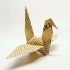 ［折纸教程］-千纸鹤，你会了吗，这可是幸运的象征