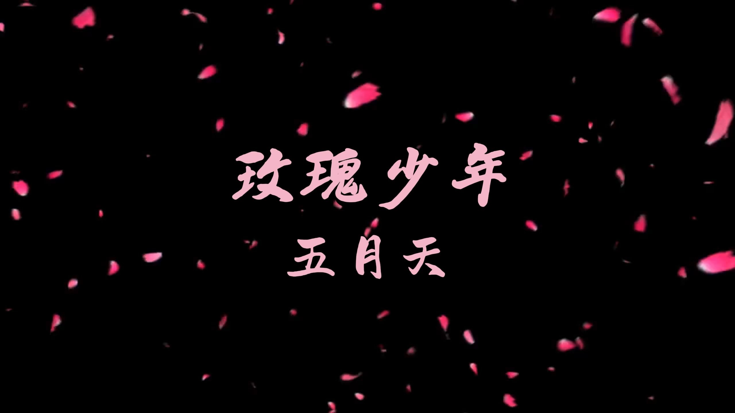 玫瑰少年-五月天 高质量和声伴奏