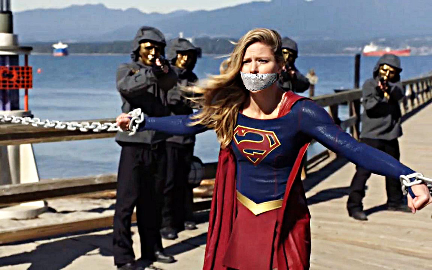 （名场面）女超人1到4季被电绑攻击惨败场面_哔哩哔哩_bilibili