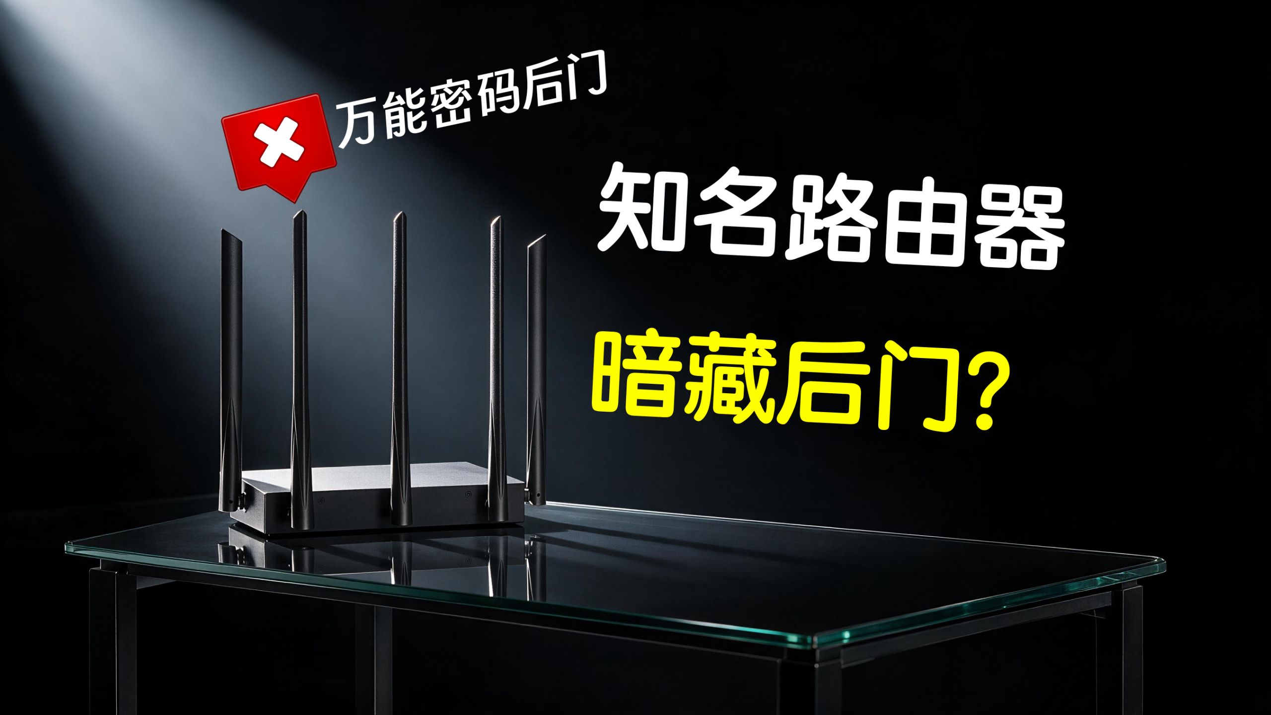 某知名路由器暗藏万能密码？独家揭秘背后真相！