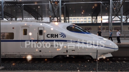 和谐号大带鱼crh2c-2068沈局沈阳北站停靠去哈局去牡佳高铁调试_哔哩