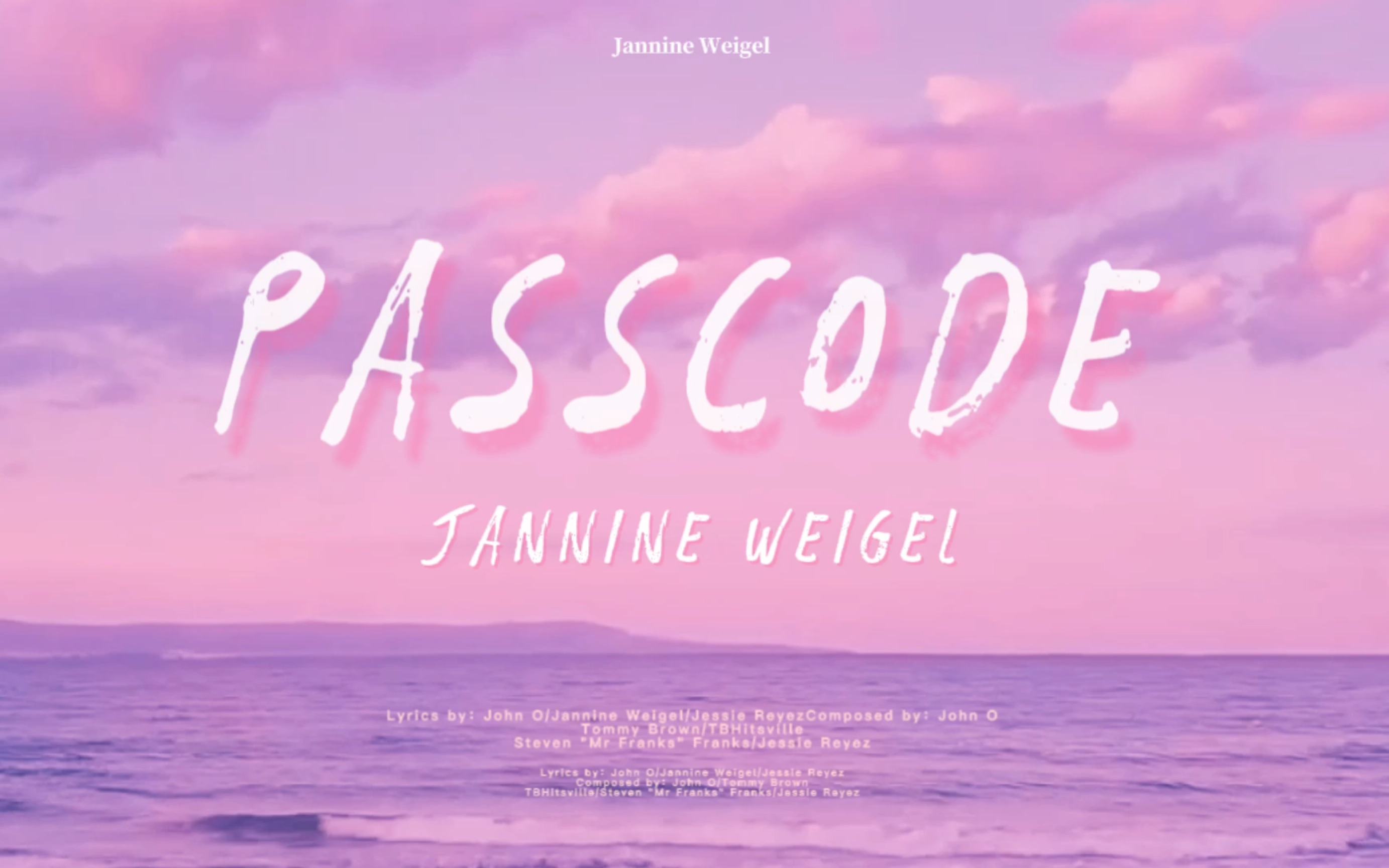 小众宝藏歌曲| 慵懒俏皮的嗓音与小甜歌简直不要太搭! Passcode | Jannine Weigel