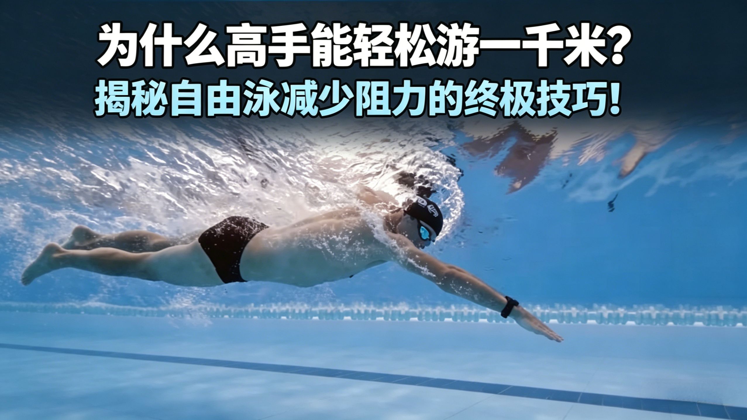 为什么高手能轻松游一千米？揭秘自由泳减少阻力的终极技巧！