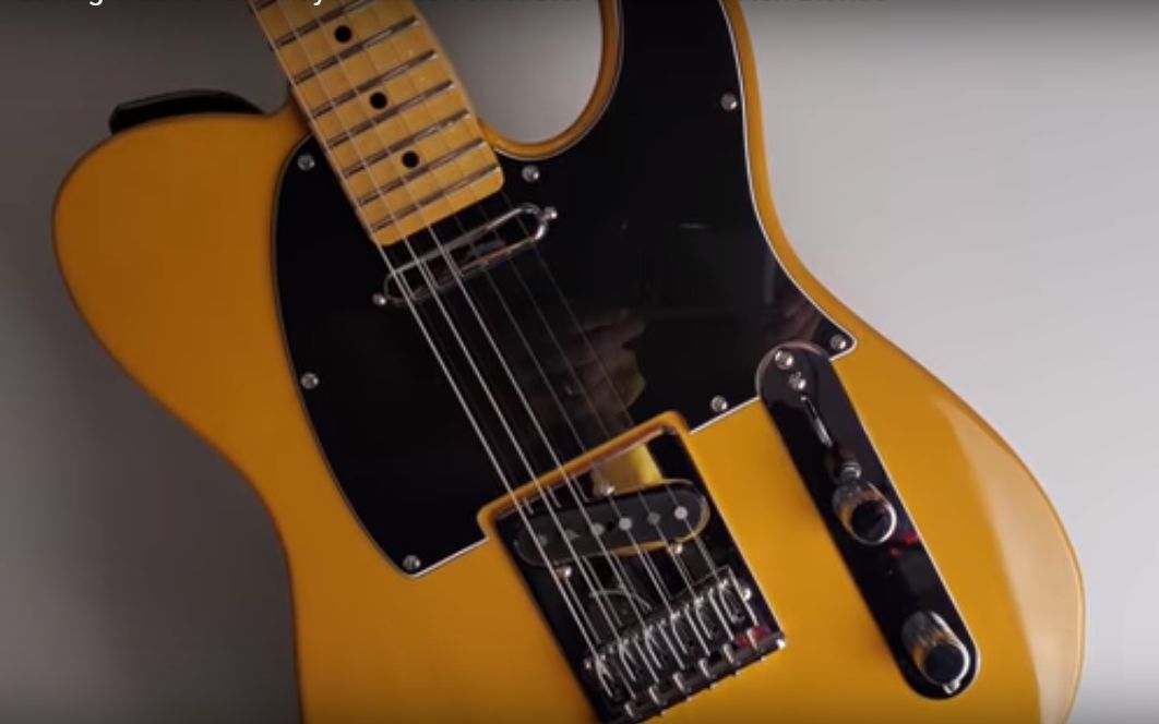 fender telecaster,fender masterbuilt 种草黄油tele粉性价比之选墨产fenderplayer系列telecaster黄油色测评