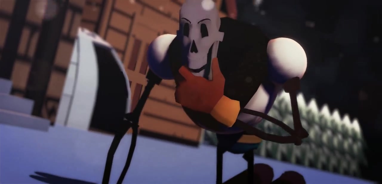 【mmd】传说之下— bold papyrus(720p)