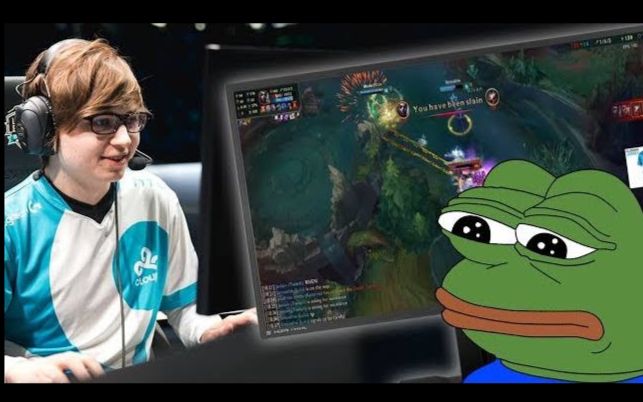 c9 sneaky 玩adc时的花式死法 - lol英雄联盟