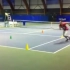 网球的脚步练习