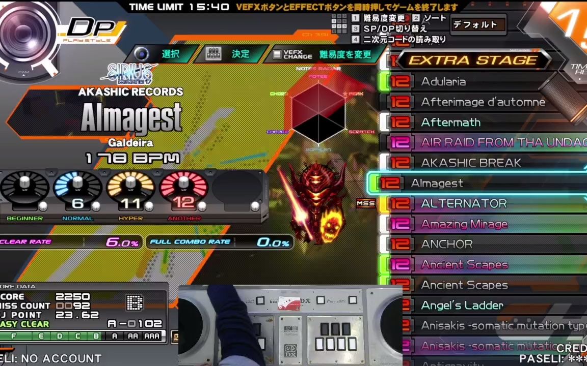 beatmania IIDX】12.7 Almagest EC by AQ SEQUENCE