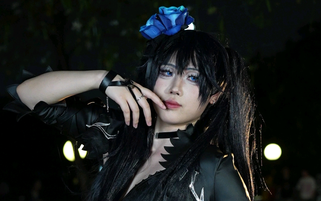 [Black Rock Shooter] - Night dress cos, double ponytail hi-hose