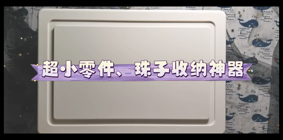 【漫莫芮Memory】超小零件、珠子收纳神器|收纳好物推荐七哔哩哔哩bilibili