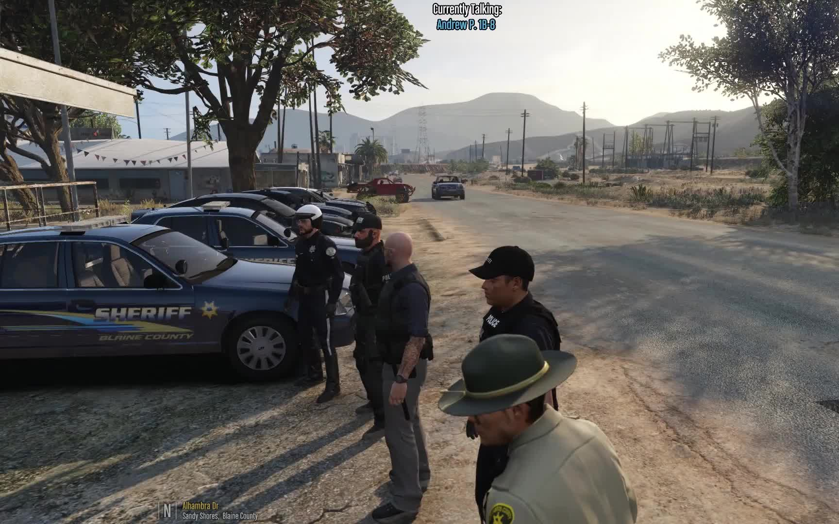 gta 5 roleplay - doj 158 - dangerous biker (law enforcement)