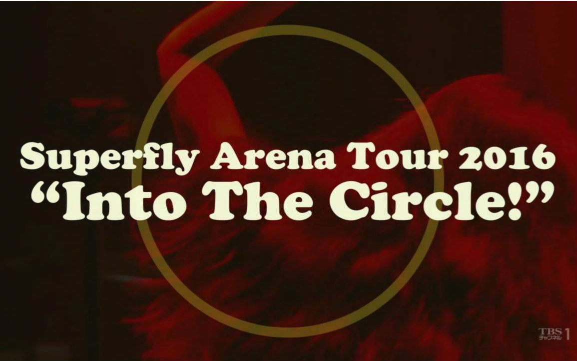 Superfly Arena Tour 16 Into The Circle 哔哩哔哩 つロ 干杯 Bilibili