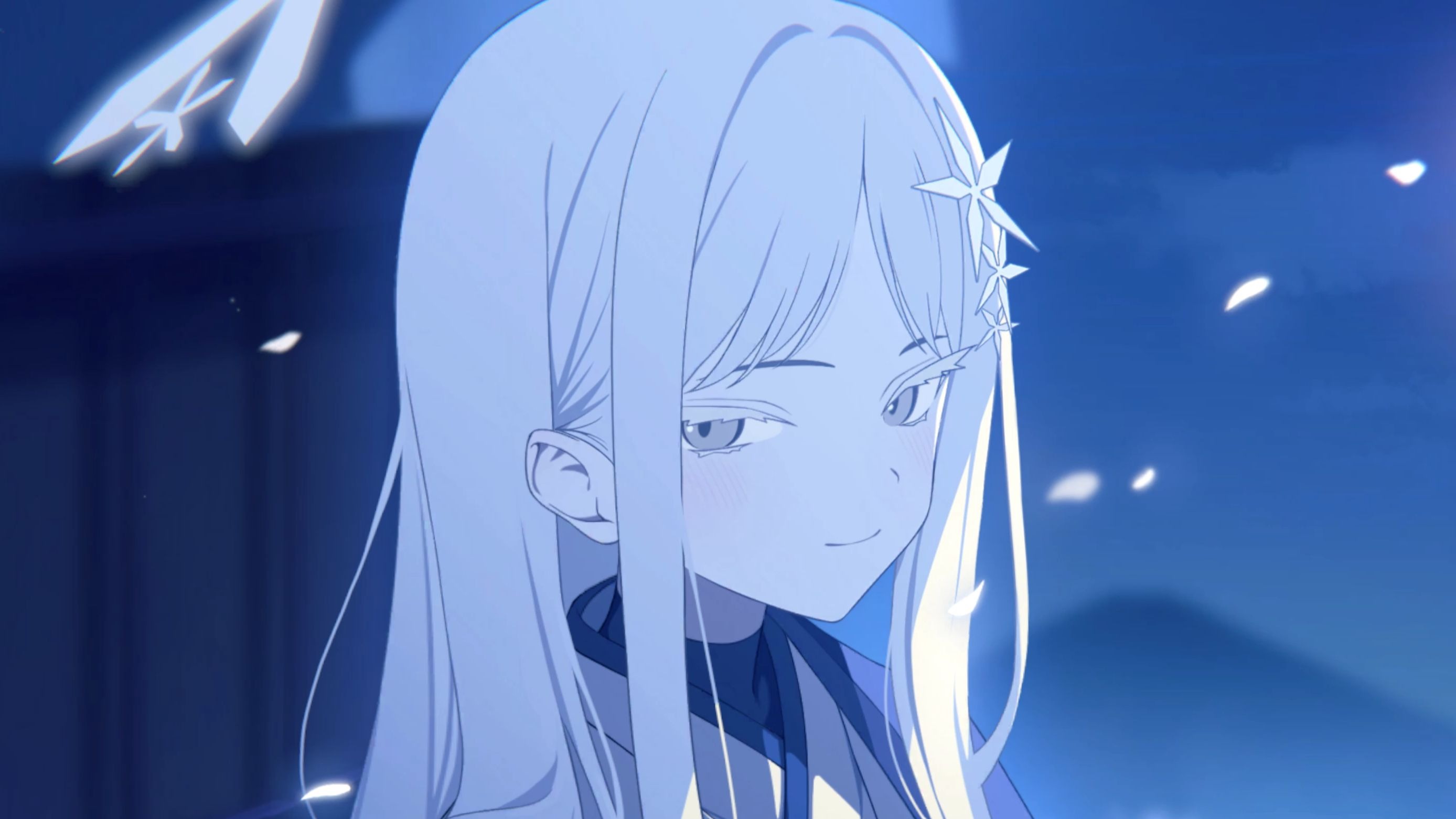 黑夜中闪耀的光辉 我的影子即将落下