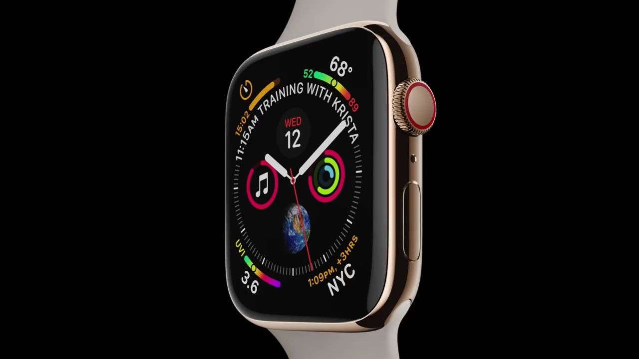 苹果 Apple watch4 Series4 官方发布会介绍宣传视频