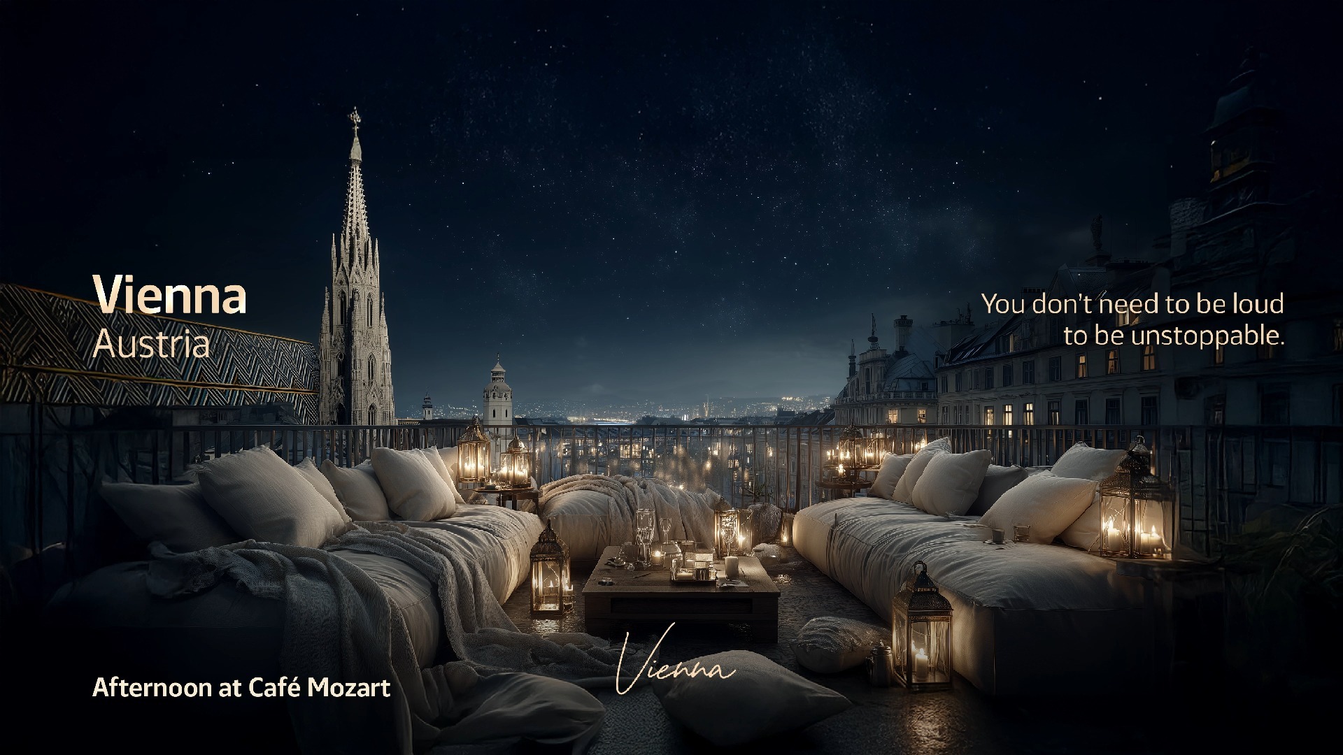 维也纳城市夜景爵士歌单｜Old Money 酒店氛围音乐｜NOQURA 官方